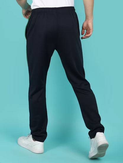 Men's Slim Fit Track Pants - Side Stripe Comfort for Active Lifestyle