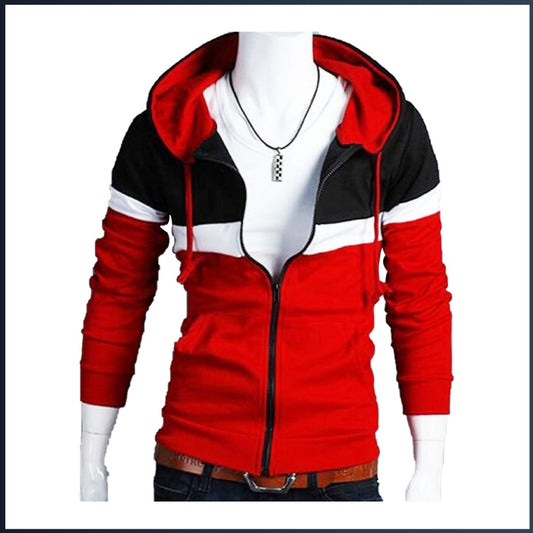 3 pannel Zipper hoodie